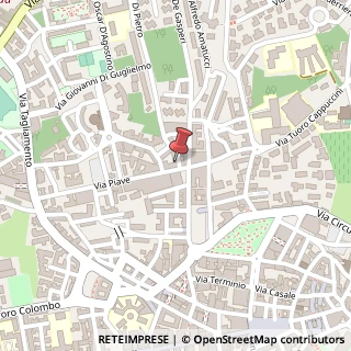 Mappa Via Michele Capozzi, 4, 83100 Avellino, Avellino (Campania)