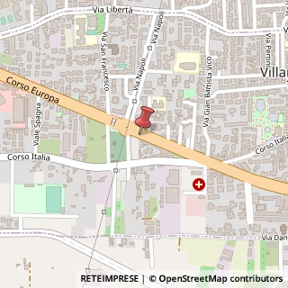 Mappa Corso Europa, 446, 80010 Villaricca, Napoli (Campania)