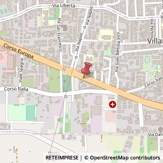 Mappa Corso Europa, 438, 80010 Villaricca, Napoli (Campania)