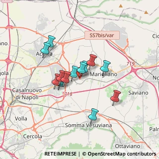 Mappa Via Cesare Battisti, 80031 Brusciano NA, Italia (2.81077)