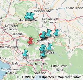 Mappa Via Filippo Visconti, 83100 Avellino AV, Italia (10.67889)