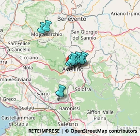 Mappa Via Filippo Visconti, 83100 Avellino AV, Italia (7.775)