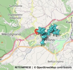 Mappa Via Filippo Visconti, 83100 Avellino AV, Italia (1.206)