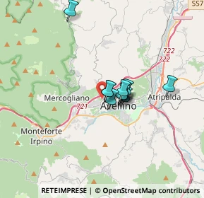 Mappa Via Filippo Visconti, 83100 Avellino AV, Italia (2.10909)