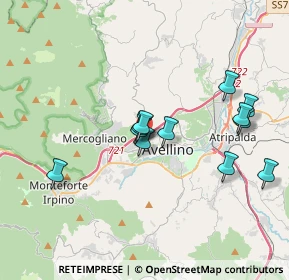 Mappa Via Filippo Visconti, 83100 Avellino AV, Italia (4.01846)