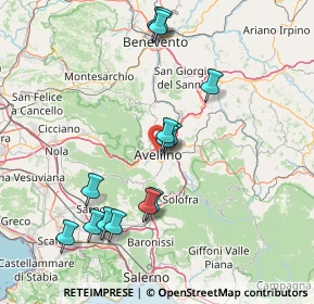Mappa Supermercato Decò Avellino, 83100 Avellino AV, Italia (16.91786)