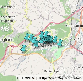 Mappa Supermercato Decò Avellino, 83100 Avellino AV, Italia (0.90778)