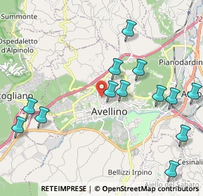 Mappa Supermercato Decò Avellino, 83100 Avellino AV, Italia (2.53692)