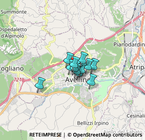 Mappa Supermercato Decò Avellino, 83100 Avellino AV, Italia (0.7725)