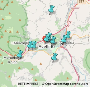 Mappa Supermercato Decò Avellino, 83100 Avellino AV, Italia (2.86273)