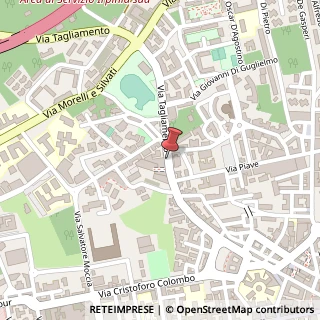 Mappa Via Tagliamento, 241, 83100 Avellino, Avellino (Campania)