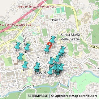 Mappa Via V. Cannaviello, 83100 Avellino AV, Italia (0.5355)