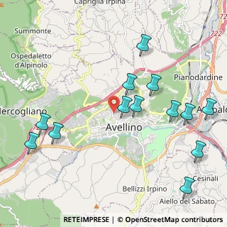 Mappa Via Tagliamento, 83100 Avellino AV, Italia (2.57077)