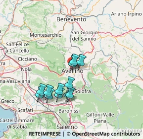 Mappa Via Padre Romualdo Formato, 83100 Avellino AV, Italia (13.31333)