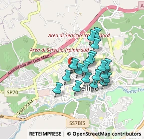 Mappa Via Padre Romualdo Formato, 83100 Avellino AV, Italia (0.6935)