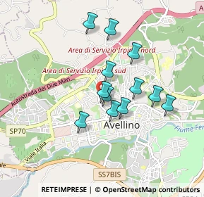 Mappa Via Padre Romualdo Formato, 83100 Avellino AV, Italia (0.755)
