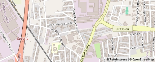 Mappa Casoria