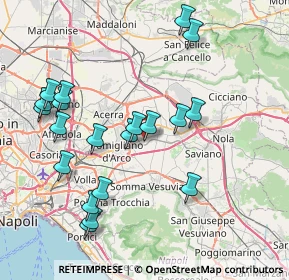 Mappa Via Eduardo Scarfoglio, 80031 Brusciano NA, Italia (8.9725)