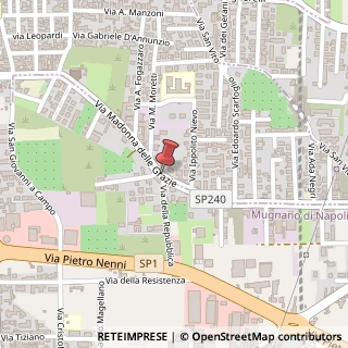 Mappa Via della Repubblica,  6, 80018 Mugnano di Napoli, Napoli (Campania)