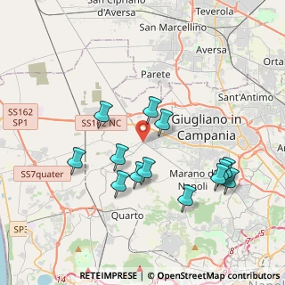 Mappa Via Fratelli Rosselli, 80019 Qualiano NA, Italia (3.98154)