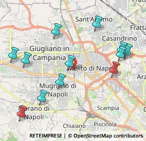 Mappa Via Matilde Serao, 80018 Mugnano di Napoli NA, Italia (2.535)