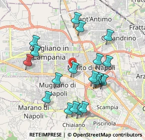 Mappa Via Matilde Serao, 80018 Mugnano di Napoli NA, Italia (2.0935)