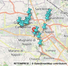 Mappa Via Matilde Serao, 80018 Mugnano di Napoli NA, Italia (1.58353)