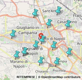 Mappa Via Matilde Serao, 80018 Mugnano di Napoli NA, Italia (2.345)