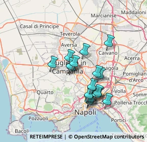 Mappa Via Matilde Serao, 80018 Mugnano di Napoli NA, Italia (6.31158)