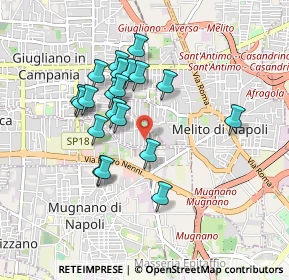 Mappa Via Matilde Serao, 80018 Mugnano di Napoli NA, Italia (0.835)
