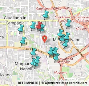 Mappa Via Matilde Serao, 80018 Mugnano di Napoli NA, Italia (0.9275)