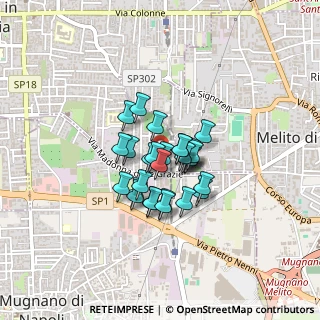 Mappa Via Matilde Serao, 80018 Mugnano di Napoli NA, Italia (0.26897)
