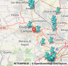 Mappa Via Matilde Serao, 80018 Mugnano di Napoli NA, Italia (6.178)