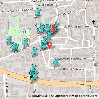 Mappa Via della Repubblica, 80010 Villaricca NA, Italia (0.13929)