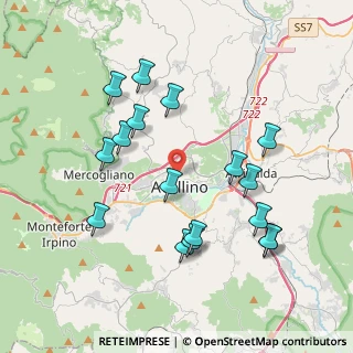 Mappa Via M. Romagnoli, 83100 Avellino AV, Italia (4.24882)