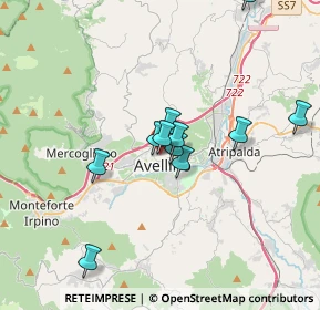 Mappa Via Piave, 83100 Avellino AV, Italia (3.18818)