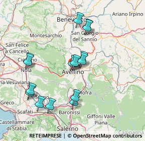 Mappa Via M. Romagnoli, 83100 Avellino AV, Italia (15.71533)