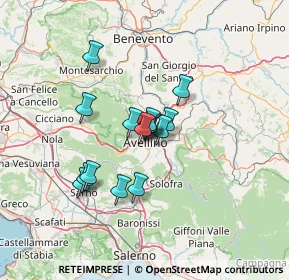 Mappa Via M. Romagnoli, 83100 Avellino AV, Italia (10.01)