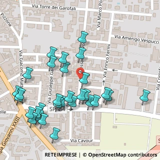 Mappa Via Alessandro Volta, 80017 Melito di Napoli NA, Italia (0.13667)