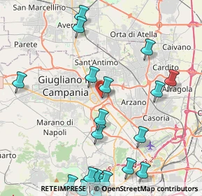 Mappa Via Alessandro Volta, 80017 Melito di Napoli NA, Italia (5.918)