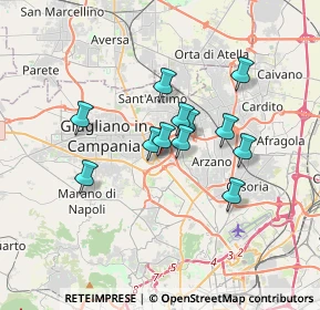 Mappa Via Alessandro Volta, 80017 Melito di Napoli NA, Italia (2.78083)
