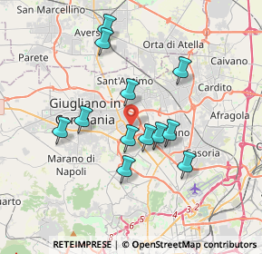 Mappa Via Alessandro Volta, 80017 Melito di Napoli NA, Italia (3.39)