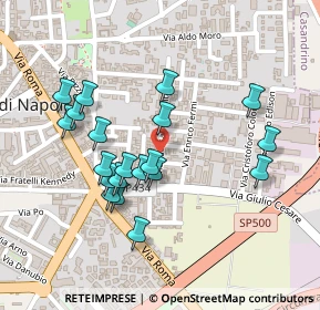 Mappa Via Alessandro Volta, 80017 Melito di Napoli NA, Italia (0.2355)