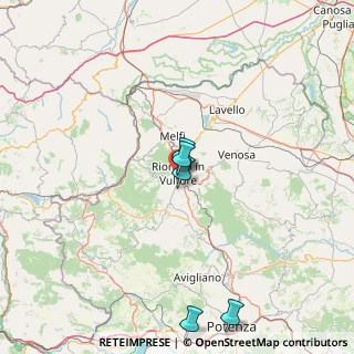 Mappa Via Gioacchino Rossini, 85028 Rionero In Vulture PZ, Italia (33.29273)