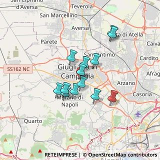 Mappa Via Mugnano-Giugliano, 80010 Villaricca NA, Italia (2.87692)