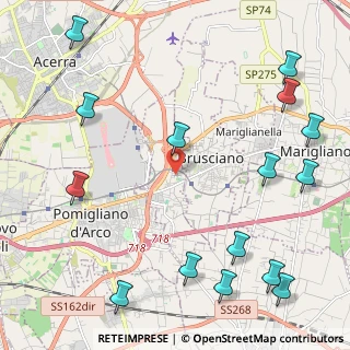 Mappa Via Giuseppe Mazzini, 80030 Castello di Cisterna NA, Italia (3.23267)