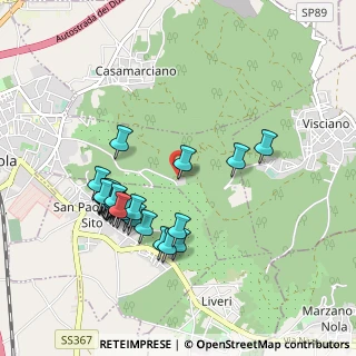 Mappa Via Castel Cicala, 80035 Nola NA, Italia (1)