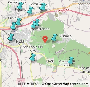 Mappa Via Castel Cicala, 80035 Nola NA, Italia (2.62)