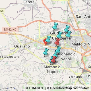 Mappa 80010 Giugliano in Campania NA, Italia (1.61083)
