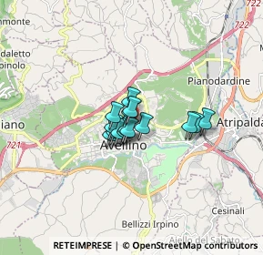 Mappa Via Tuoro Cappuccini, 83100 Avellino AV, Italia (0.89)